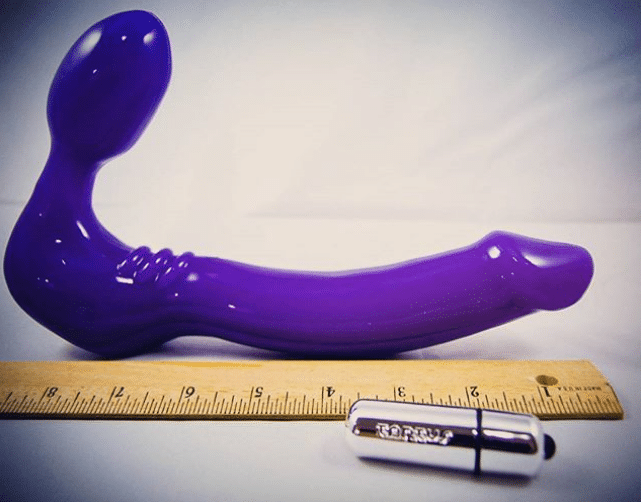 Amateur Dildo Double Penetration Sex Toy DP